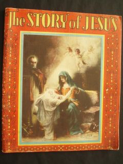 The Story of Jesus 2237 Copyright MCMXXXIX Saafield Pub Co Linen Book 