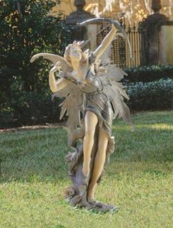 Archer Fairy Garden Sculpture Large 4 Tall Fantasy European Lawn 