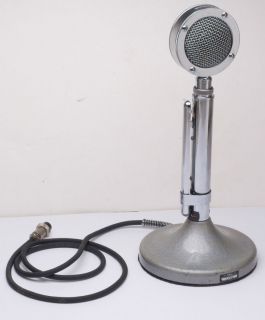 Vintage Astatic D 104 Microphone with G stand Vintage Ham Radio 