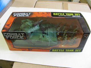   Tank Set with 12 Soldiers Army Toys for Boys Playset BNIB