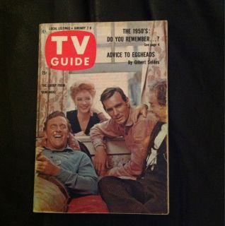 Gunsmoke January 2,1960 TV Guide. James Arness