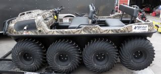 New 8x8 750 HDI Argo Camouflage Amphibious ATV HUV 31 HP Kohler Engine 
