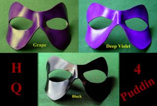 Harley Quinn Arkham Asylum Costume Leather Mask Most Authentic Free 