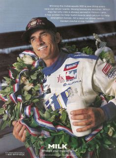 1997 got Milk Print Ads Arie Luyendyk Race Driver Indy 500 Winner 