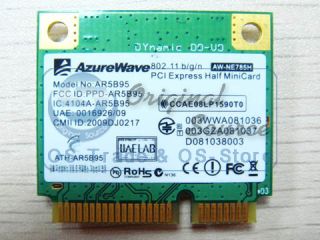 Atheros AR9285 AR5B95 Half Mini PCI E WLAN Card 300M