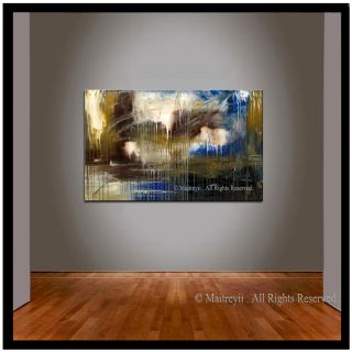 Large Sea Oil Painting Original Abstract Art Modern Paintings Wall 