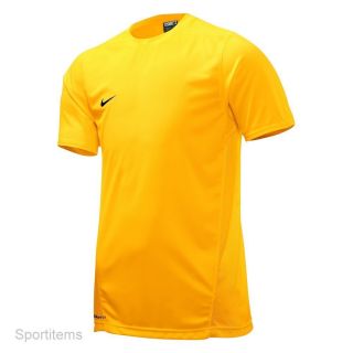 Nike Dri Fit Athletic Shirts Mens Size XL Yellow Dry Fit Men Tee Shirt 