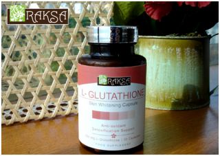 Raksa L Glutathione Whitening Capsule for Beautiful Skin