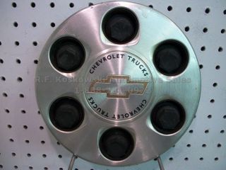 Chevy Truck Center Cap 16 Aluminum Wheel PF9 15712387 Silverado Van 