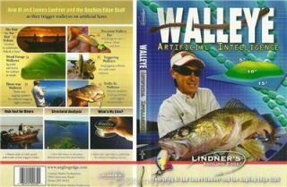 Lindner Walleye Fishing Artificial Intelligence DVD New