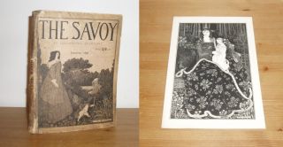 Aubrey Beardsley The Savoy with xmas Card 1st 1st