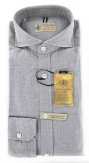 375 borrelli light gray shirt 16 41 our item gb4534