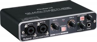 New Roland UA 55 Quad Capture Recording USB 2.0 Audio Interface