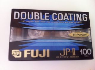 FUJI JP II 100 Audio Blank Audio Cassette Tape SEALED Type II
