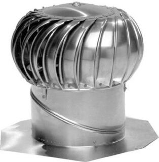 Lomanco Bib 12 Mill Whirlybird Turbine Ventilator Attic Fan