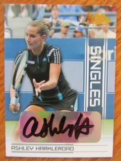 Ashley Harkleroad Autographed Signed Trading Card from Ace Authentic 