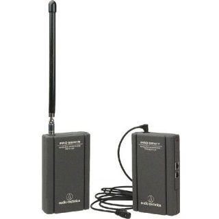 Audio Technica Pro 88W Camera Mountable VHF Lavalier System T24