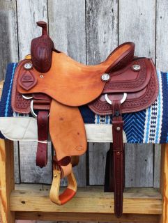 Custom Ranch Cutting Versatility Cowhorse SADDLE16 1 2 by Don Rich PR 