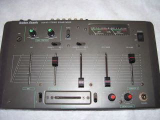 Radio Shack Mixer SSM 60 Stereo Sound Mixer