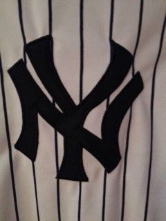 NY Yankee Cooperstown Authentic Collection Mitchell Ness Jersey 2 Sz 