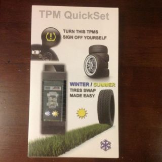 ATEQ QUICKSET TPMS RESET TOOL SCAN SCANNER PROGRAMMING RELEARN LEARN 