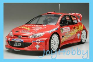 Tamiya 24283 Bozian Racing Peugeot 206 WRC Monte Carlo 05 1 24