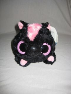 New Aurora World Large YooHoo and Friends Black and Pink Skunk Play 