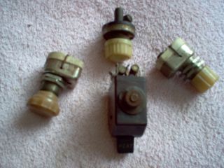 VINTAGE AUTO ARKLESS HEATER SWITCH QTY 4 OLD CAR PARTS RATROD FORD 