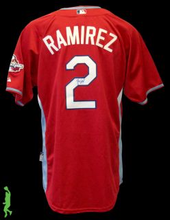 Hanley Ramirez Signed Auto 2009 NL All Star Baseball Jersey Dodgers 