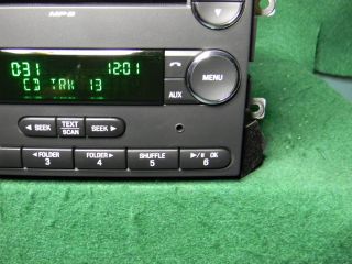 08 Ford Expedition  CD Radio Aux iPod SAT Input 8L1T 18C869 CD 