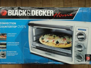 Black & Decker Home Convection 1500 Watts Toaster Oven TRO4075