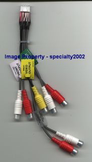 Pioneer RCA Wire Harness AVH P5700DVD AVHP5700DVD New