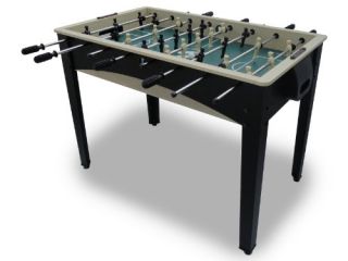 features 48 foosball table chrome plated player rods with durable 