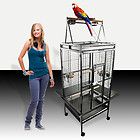 32x30x62New Large Parrot Macaws Bird Cage Dometop Open Cockatiel 