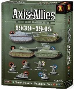 Axis and Allies 1939 1945 Starter Set Game Miniatures