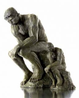 New Museum Replica Auguste Rodin The Thinker Reproduction Resin 