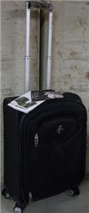 Atlantic Luggage Graphite Lite 3 21 Exp Spinner Black
