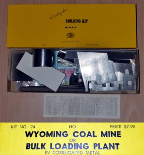 Wyoming Coal Mine or Bulk Loading Plant E Suydam Co 24 HO Scale O26CK6 