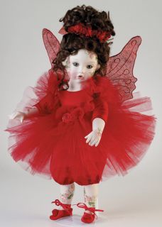    RUBINA Valentine Fairy Doll Marie Handsigned COA LE 300 Karen Scott