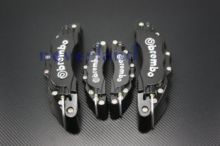 Front Rear Universal Disc Brake Calipers Covers Brembo Look Big 
