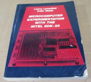 1980 INTEL SDK 85 MCS 85 8085 Microcomputer Interfacing Book