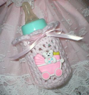 Crocheted 4 oz Baby Bottle Cover Warmer 24 Choices