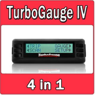 TurboGauge IV OBDII Car Vehicle Trip Computer Digital Gauge Scan Tool 