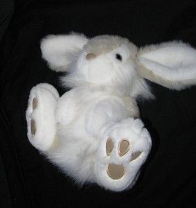   Cream Floppy Lop Ear Plush Stuffed Rabbit Bunny Soft Toy