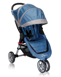 Baby Jogger 2012 City Mini Single Stroller Blue Grey New