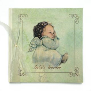 Terra Traditions Baby Record Book Angel Baby