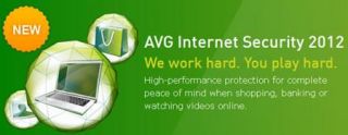 Avg Internet Security New Ver 2012 1 Year License Subscription and for 