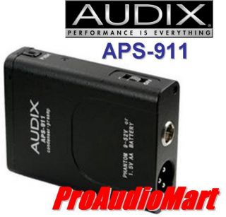 Audix APS 911 Phantom Power Supply Converter APS 911