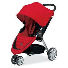 2012 Britax B Agile Baby Stroller Red Converts Into Travel System Easy 