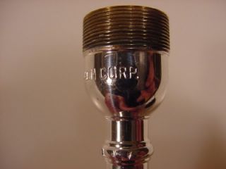 bach 7c trumpet mouthpiece screw rim underpart 3c